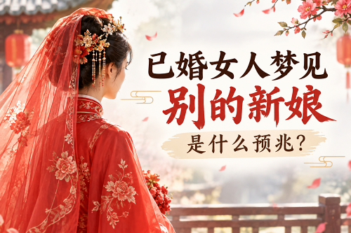 已婚女人梦见别的新娘是什么预兆 已婚女人梦见别的新娘是什么预兆