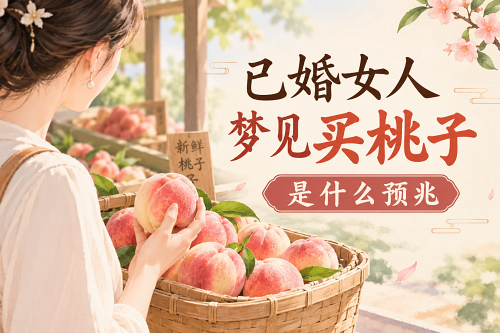 已婚女人梦见买桃子是什么预兆 已婚女人梦见买桃子是什么预兆