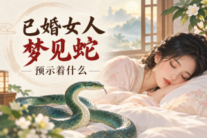 已婚女人梦见蛇预示着什么