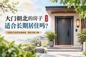 大门朝北的房子适合长期居住吗？