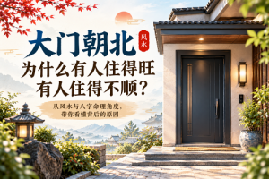 大门朝北为什么有人住得旺有人住得不顺？