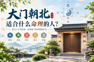 大门朝北适合什么命理的人？