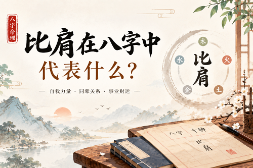 比肩在八字中代表什么? 比肩在八字中代表什么?
