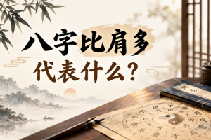 八字比肩多代表什么？