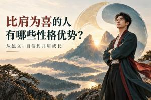 比肩为喜的人有哪些性格优势？