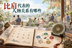 比肩代表的人物关系有哪些