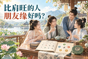 比肩旺的人朋友缘好吗？