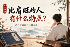 比肩旺的人有什么特点