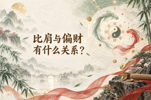 比肩与偏财有什么关系？