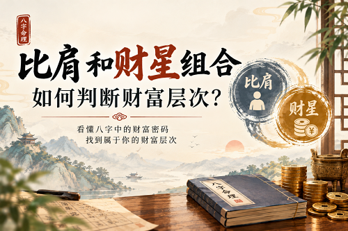 比肩和财星组合如何判断财富层次? 比肩和财星组合如何判断财富层次?