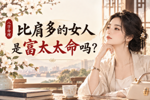 比肩多的女人是富太太命吗