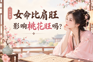 女命比肩旺影响桃花旺吗