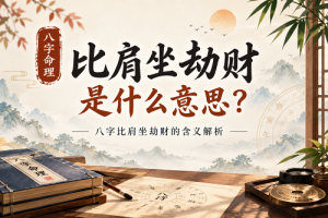 比肩坐劫财是什么意思