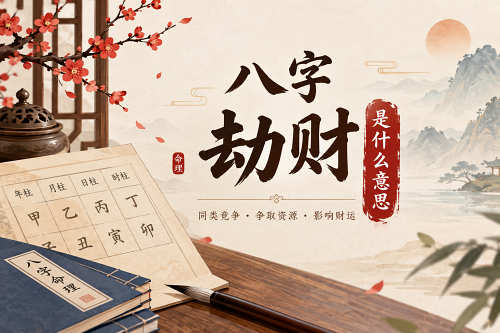 八字劫财是什么意思 八字劫财是什么意思