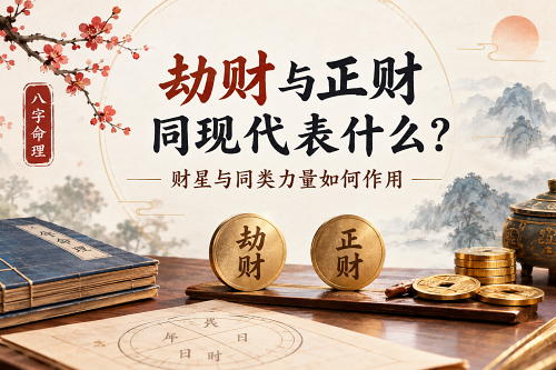 劫财与正财同现代表什么?财星与同类力量如何作用 劫财与正财同现代表什么?财星与同类力量如何作用