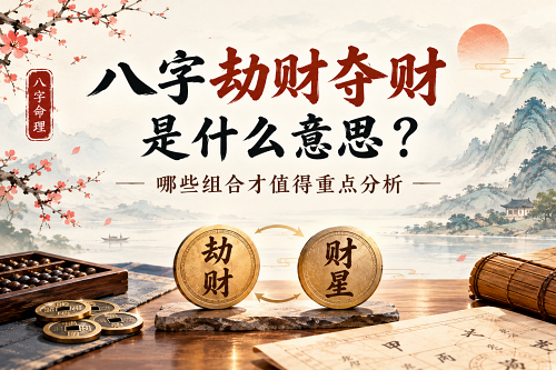 八字劫财夺财是什么意思?哪些组合才值得重点分析 八字劫财夺财是什么意思?哪些组合才值得重点分析