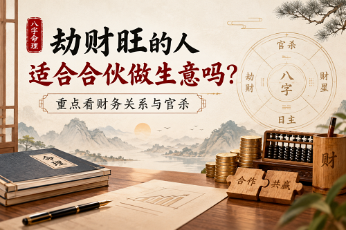 劫财旺的人适合合伙做生意吗?重点看财务关系与官杀 劫财旺的人适合合伙做生意吗?重点看财务关系与官杀