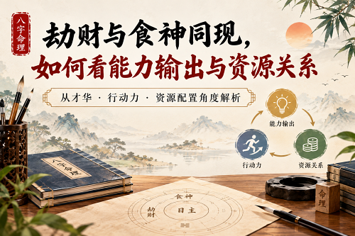 劫财与食神同现,如何看能力输出与资源关系 劫财与食神同现,如何看能力输出与资源关系