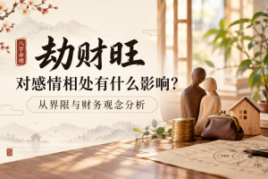 劫财旺对感情相处有什么影响？从界限与财务观念分析