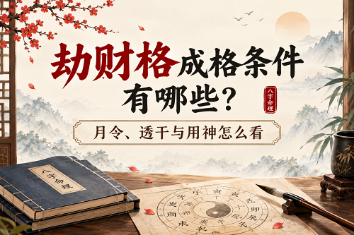 劫财格成格条件有哪些?月令、透干与用神怎么看 劫财格成格条件有哪些?月令、透干与用神怎么看