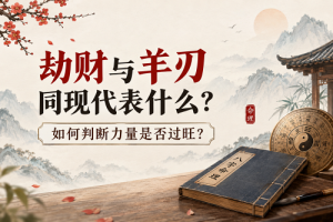 劫财与羊刃同现代表什么？如何判断力量是否过旺
