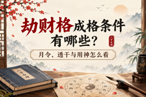 劫财格成格条件有哪些？月令、透干与用神怎么看