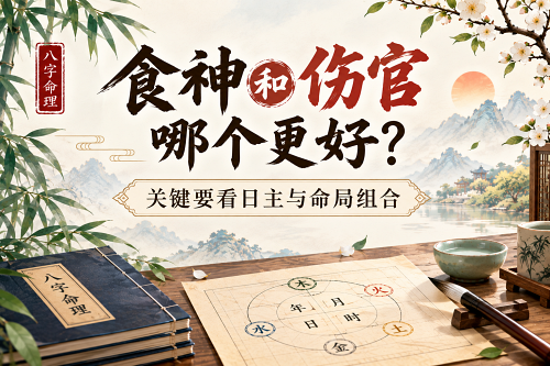 食神和伤官哪个更好?关键要看日主与命局组合 食神和伤官哪个更好?关键要看日主与命局组合