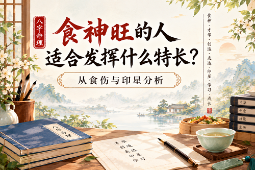 食神旺的人适合发挥什么特长?从食伤与印星分析 食神旺的人适合发挥什么特长?从食伤与印星分析