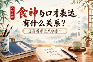 食神与口才表达有什么关系？还要看哪些八字条件