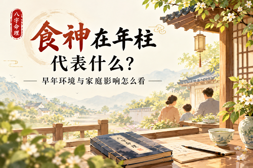 食神在年柱代表什么？早年环境与家庭影响怎么看