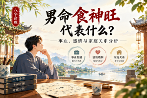 男命食神旺代表什么？事业、感情与家庭关系分析