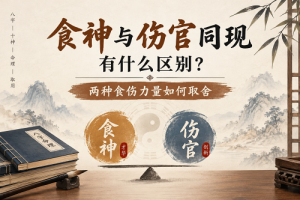 食神与伤官同现有什么区别？两种食伤力量如何取舍