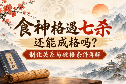 食神格遇七杀还能成格吗?制化关系与破格条件详解 食神格遇七杀还能成格吗?制化关系与破格条件详解