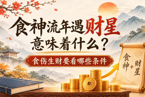 食神流年遇财星意味着什么?食伤生财要看哪些条件 食神流年遇财星意味着什么?食伤生财要看哪些条件