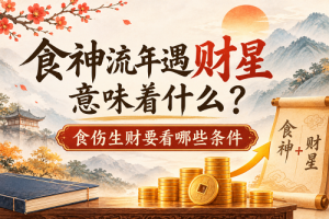 食神流年遇财星意味着什么？食伤生财要看哪些条件